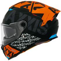 Capacete moto fechado Axxis Hawk Evo SV