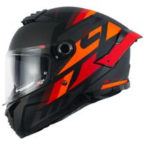 Capacete moto fechado com óculos interno MT Thunder 4 SV