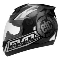 Capacete Moto Fechado Esportivo Feminino Masculino Etceter Carbon G8 Evo + Narigueira