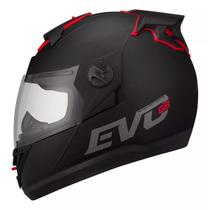 Capacete Moto Fechado Evolution G8 EVO Viseira Cristal Inmetro Tamanho 60 - Pro Tork