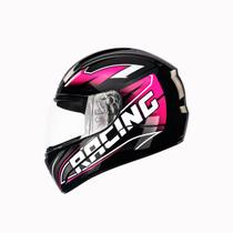 Capacete Moto Fechado Fly Classic Racing Feminino Masculino
