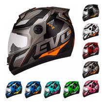 Capacete Moto Fechado G8 EVO 56 58 60 62 Diversos Modelos com Viseira Cristal Inmetro Pro Tork Capacete Moto Fechado G8 EVO 56 58 60 62 Diversos Modelos com Viseira Cristal Inmetro Pro Tork