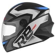 Capacete Moto Fechado Integral R8 Pro Esporte Confortável Urbano Masculino Feminino Pro Tork