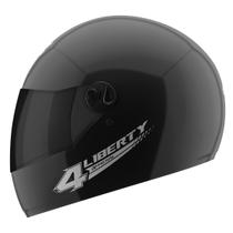 Capacete Moto Fechado Liberty 4 Solid Pro Tork Viseira Fumê Feminino Masculino Segurança Conforto