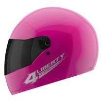 Capacete Moto Fechado Liberty 4 Solid Pro Tork Viseira Fumê Feminino Masculino Segurança Conforto