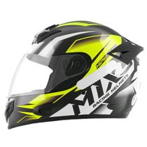 Capacete Moto Fechado Mixs Mx2 Storm Brilhante Pro Tork