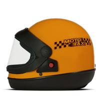 Capacete Moto Fechado Moto Táxi Com Botão Automático da Viseira Pro Tork Sport Moto Brilhante