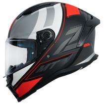 Capacete Moto Fechado Mt Stinger 2 Poun B5 Vermelho Fosco