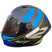 Capacete Moto Fechado Mt Stinger 2 Poun B6 Fosco + Vis Fumê - Mt Helmets