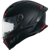 Capacete Moto Fechado Mt Stinger 2 Preto Fosco Solid A1 Capacete Moto Fechado Mt Stinger 2 Preto Fosco Solid A1