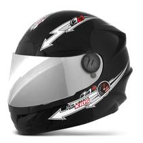 Capacete Moto Fechado Pro Tork Liberty Four Kids Infantil Vis. Cromada Tam. 54 Capacete Moto Fechado Pro Tork Liberty Four Kids Infantil Vis. Cromada Tam. 54