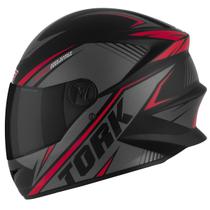 Capacete Moto Fechado R8 Viseira Fumê Pro Tork Adulto Segurança Conforto Proteção Resistência Feminino Masculino