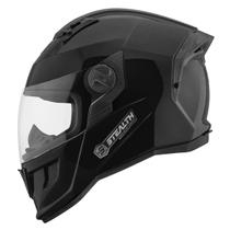 Capacete Moto Fechado Stealth Solid Brilhante Pro Tork Seguro Confortável Masculino Feminino Proteção Alta Performance