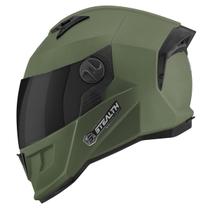 Capacete Moto Fechado Stealth Solid Fosco Viseira Fumê Pro Tork Segurança Conforto Feminino Masculino Adulto