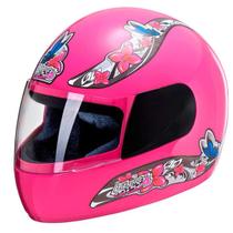 Capacete moto Feminino Fechado Liberty 4 Girls Pro Tork viseira cristal