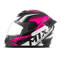 Capacete Moto Feminino Fechado Pro Tork Mixs Mx2 Fokker Storm Masculino Integral