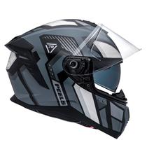 Capacete Moto Feminino Peels Mach 5 Quantum Branco Oculos