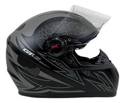 Capacete Moto Fw3 Gt2 Gt5 Viseira Cristal Com Narigueira