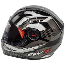 Capacete Moto Fw3 Gtx Fox Grafite Oculos Interno Top Capacete Moto Fw3 Gtx Fox Grafite Oculos Interno Top