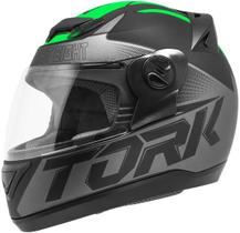 Capacete Moto G7 Fosco Verde- Pro Tork