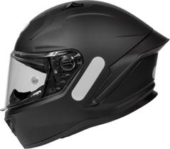 Capacete moto gp tech pilot monocolor preto fosco esportivo
