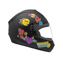 Capacete Moto Infantil Criança Fly Young Vibes