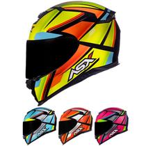 Capacete Moto Integral Fechado Asx Eagle Explorer Brilho Todos Tamanhos E Cores Tamanho
