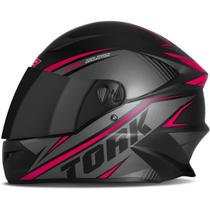 Capacete Moto Integral Fechado Masculino Feminino Pro Tork R8 Com Viseira Fumê 56 58 60 C/ Nf