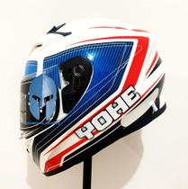 Capacete Moto Integral Helt Street Polar Yohe Blade Point TAMANHO 60