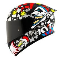 Capacete Moto Kyt Tt Course Ricardo Rossi 2022 Preto Branco Capacete Moto Kyt Tt Course Ricardo Rossi 2022 Preto Branco