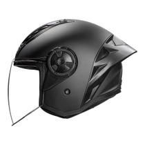 Capacete Moto Ls2 Aberto Airflow 2 Of616 Spoiler Preto Fosco Capacete Moto Ls2 Aberto Airflow 2 Of616 Spoiler Preto Fosco