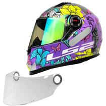Capacete Moto Ls2 FF358 Dreamcatcher Viseira Camaleao Light