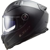 Capacete Moto Ls2 FF811 Vector Monocolor Preto Fosco