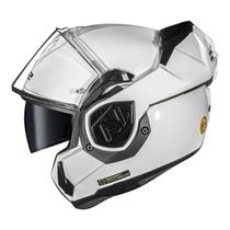 Capacete Moto LS2 FF906 Advant Escamoteável Monocolor Branco Capacete Moto LS2 FF906 Advant Escamoteável Monocolor Branco