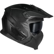 Capacete Moto Ls2 OF606 Drifter Titanium Fosco Darth 4 em 1 Capacete Moto Ls2 OF606 Drifter Titanium Fosco Darth 4 em 1