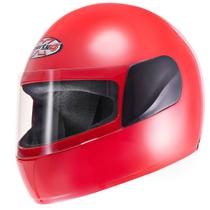 Capacete Moto Masculino Fechado Pro Tork Liberty X Preto e Vermelho