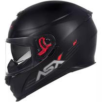 Capacete Moto Masculino Feminino Asx Eagle Sv Preto Fosco Oculos interno