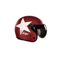 Capacete Moto Masculino Feminino Peels F-21 Old Tank