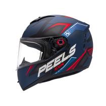 Capacete Moto Masculino Feminino Peels Icon Element Azul Capacete Moto Masculino Feminino Peels Icon Element Azul