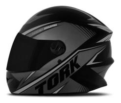 Capacete Moto Masculino Feminino Piloto Fechado R8 Viseira Fumê Integral Pro Tork