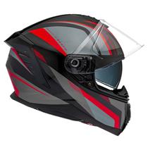 Capacete Moto Masculino Peels Mach 5 Reach Preto Oculos