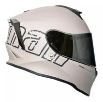 Capacete Moto Mormaii M1 Titanium Fosco + Narigueira