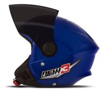 Capacete Moto New Liberty 3 Viseira Fumê Aberto Pro Tork Barato Tamanhos 56 58 60