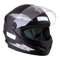 Capacete Moto New Liberty Four Cor Preto Fosco Inmetro Tamanho 58 - Pro Tork