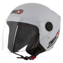 Capacete Moto New Liberty Three Branco 60 Capacete Moto New Liberty Three Branco 60