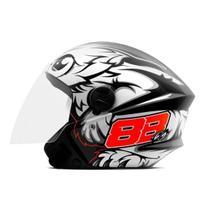 Capacete Moto New Liberty Three Elite GP88 ProTork Brilhante
