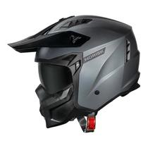 Capacete Moto Norisk Darth Ii Monocolor Matte Black Óculos masculino feminino