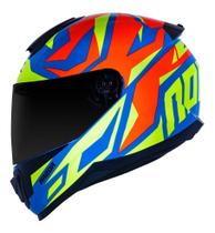 Capacete Moto Norisk Razor Cutting Amarelo