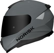 Capacete Moto Norisk Razor Solid Nardo Grey