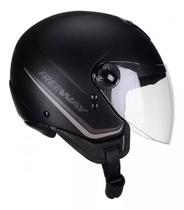 Capacete Moto Peels Freeway New Classic Preto Capacete Moto Peels Freeway New Classic Preto